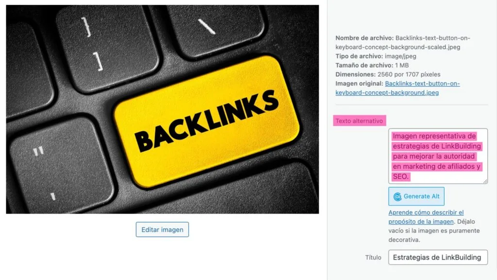 SEO OnPage: claves para optimizar tu página web y mejorar tu ranking Imagen 5 1 - Keycode Agencia Digital