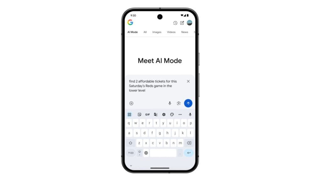 Cómo el AI Mode de Google cambiará las reglas del SEO Imagen 2 AI Mode de Google - Keycode Agencia Digital