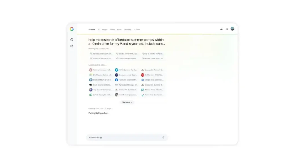 Cómo el AI Mode de Google cambiará las reglas del SEO Imagen 3 AI Mode de Google 2 11zon - Keycode Agencia Digital