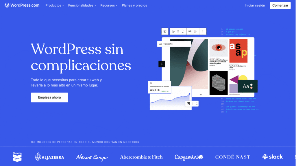 ¿WIX o WordPress? Descubre cuál es la mejor plataforma para crear tu diseño web profesional Imagen 4 wix o wordpress - Keycode Agencia Digital