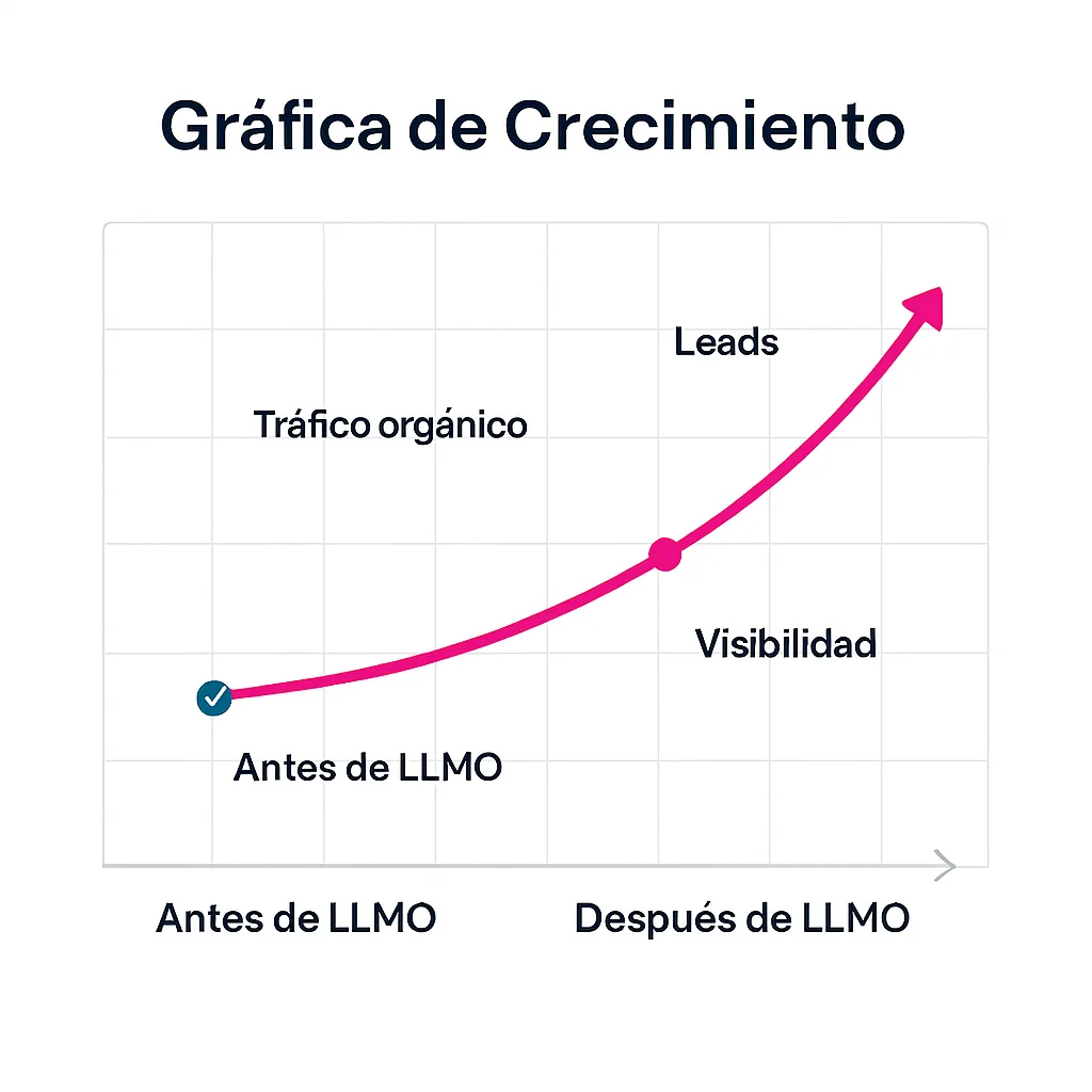 grafica crecimiento llmo